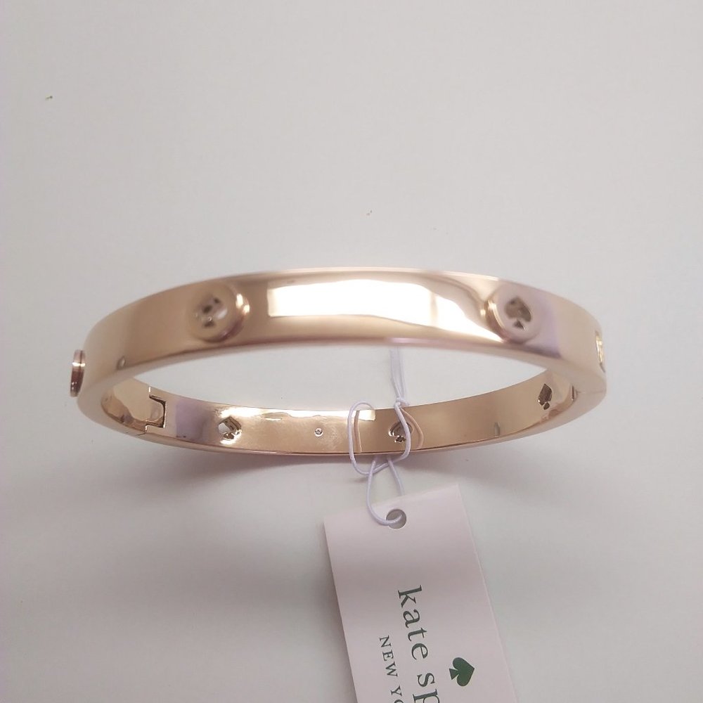 Kate Spade New Rose Gold Spade Bracelet